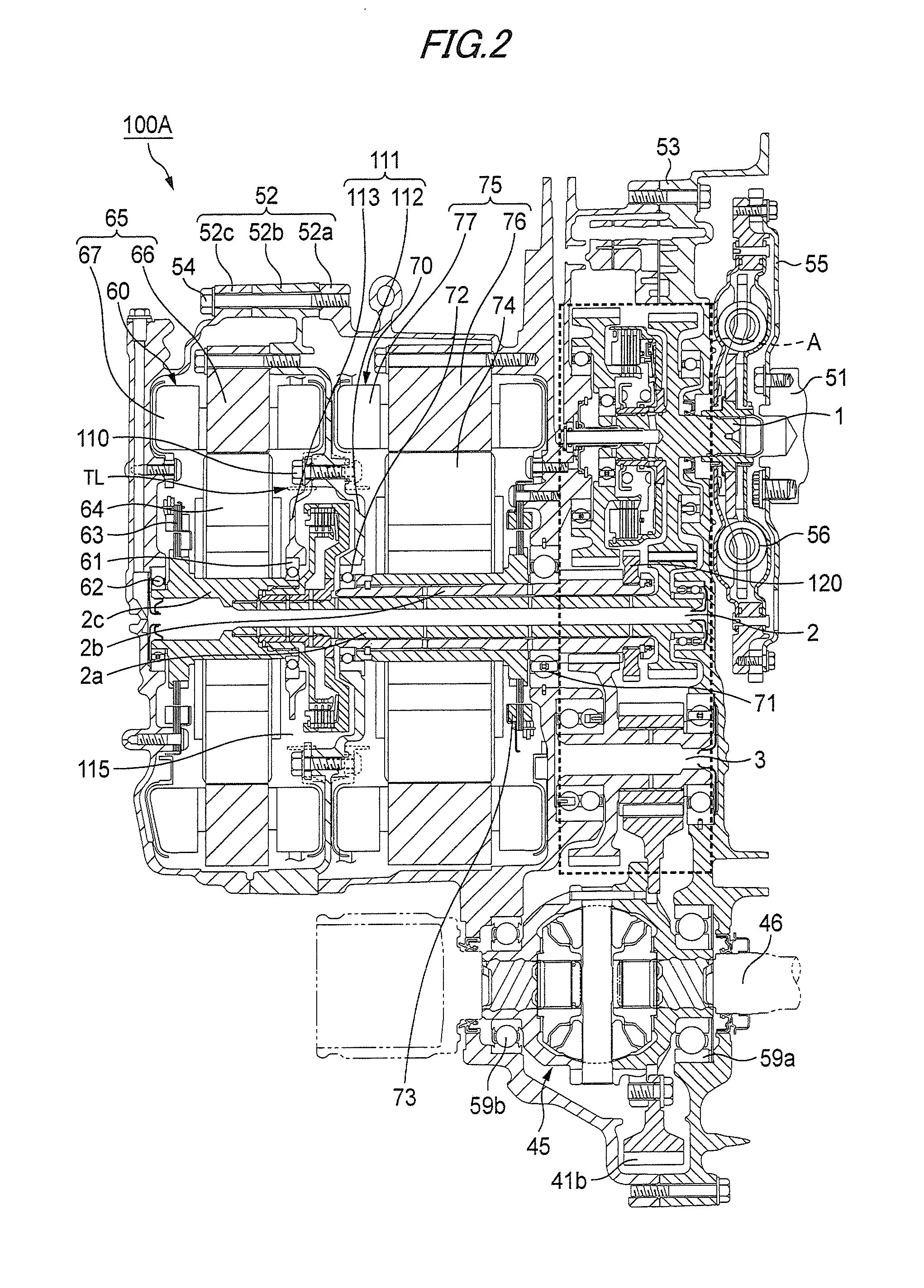 Drive apparatus for hybrid vehicle