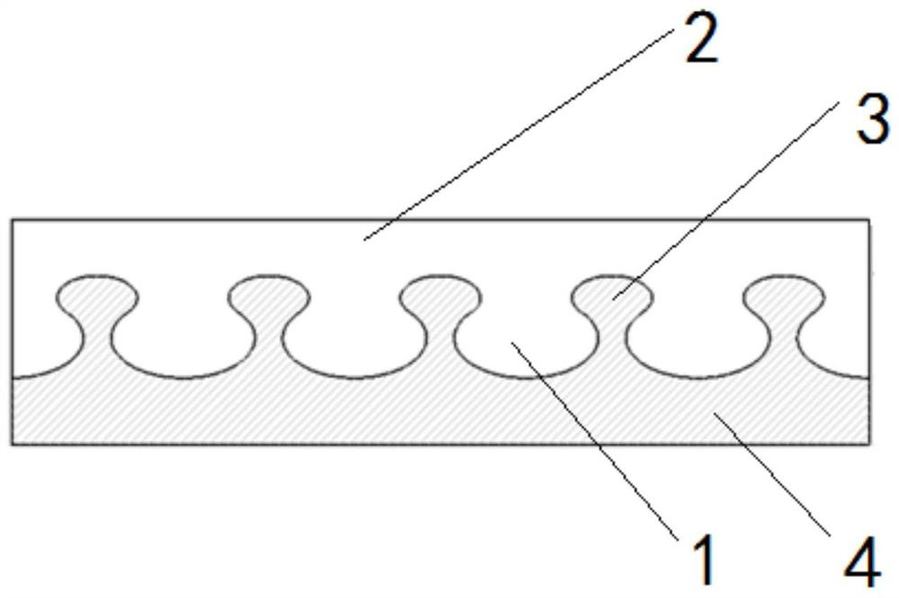 Elliptical lock catch connector made of dissimilar materials and preparation method of elliptical lock catch connector