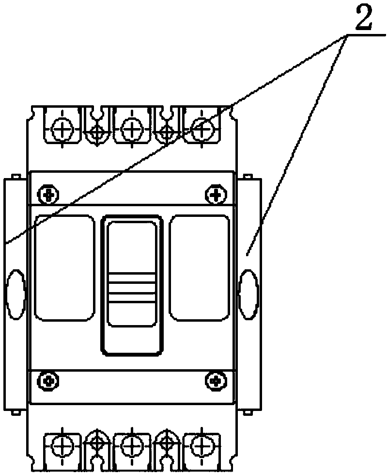 Fixing device for small distributor