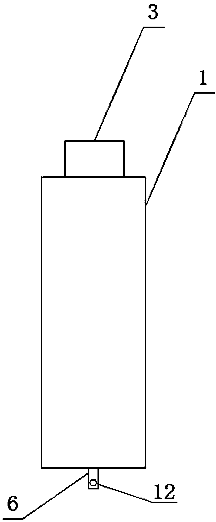 Fixing device for small distributor