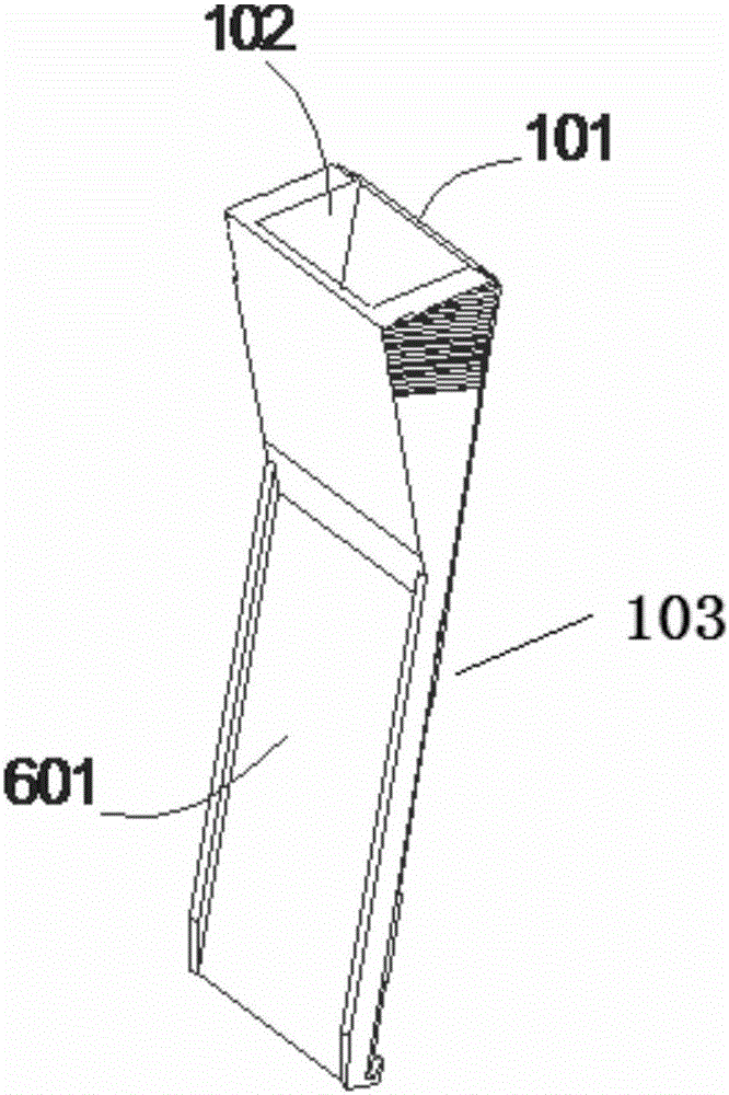 Slide glass cover plate for slide glass sample treatment and use method thereof