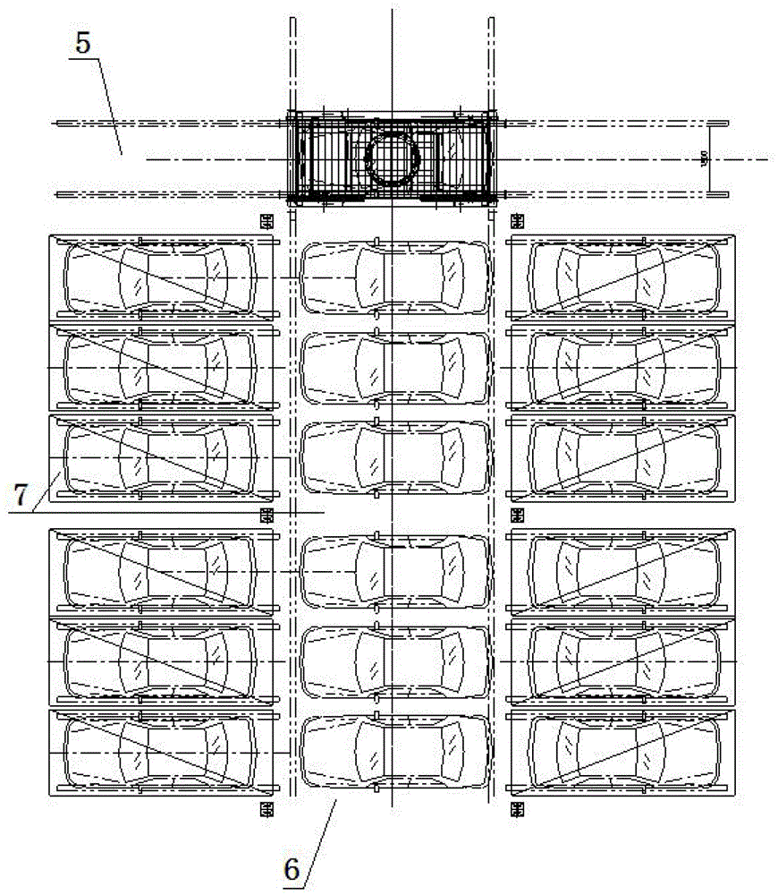 Intelligent parking equipment of roadway and method for modifying parking area thereof