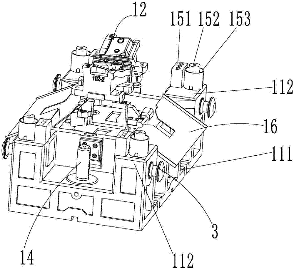 Automotive reinforced part trimming die