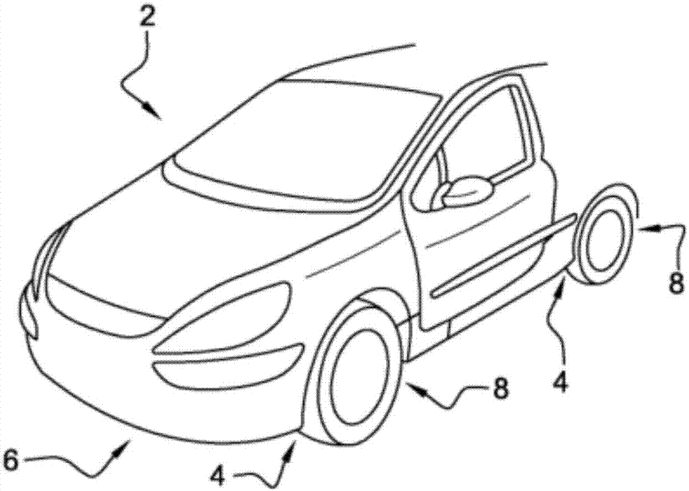 Vehicle with air deflector for wheel