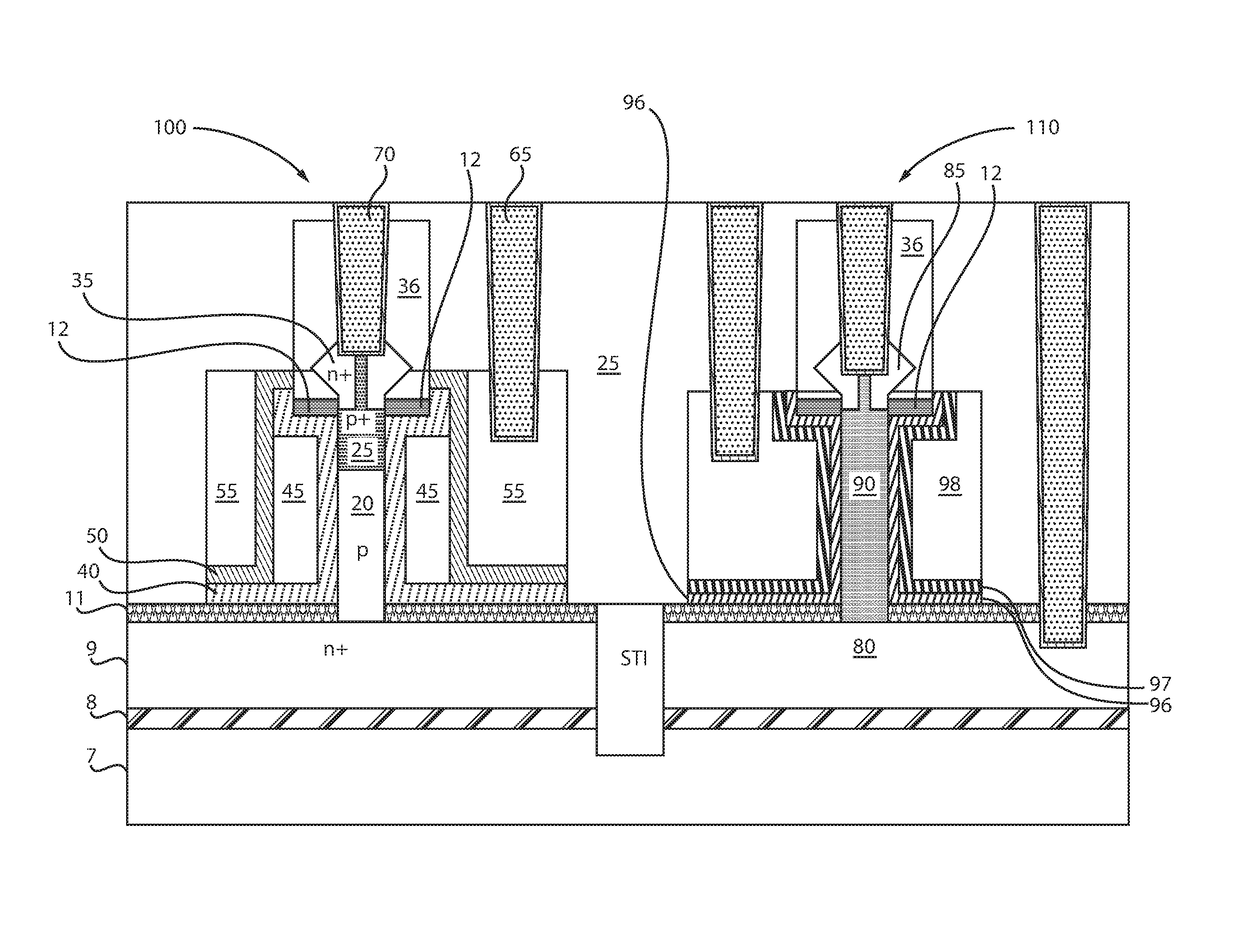 Vertical floating gate memory with variable channel doping profile