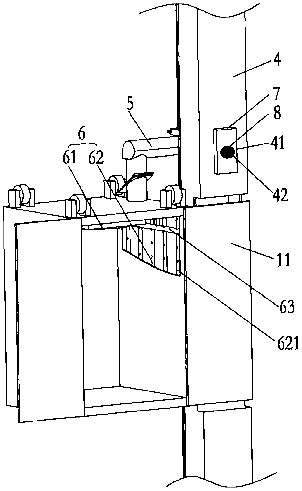 Elevator system with active air supply