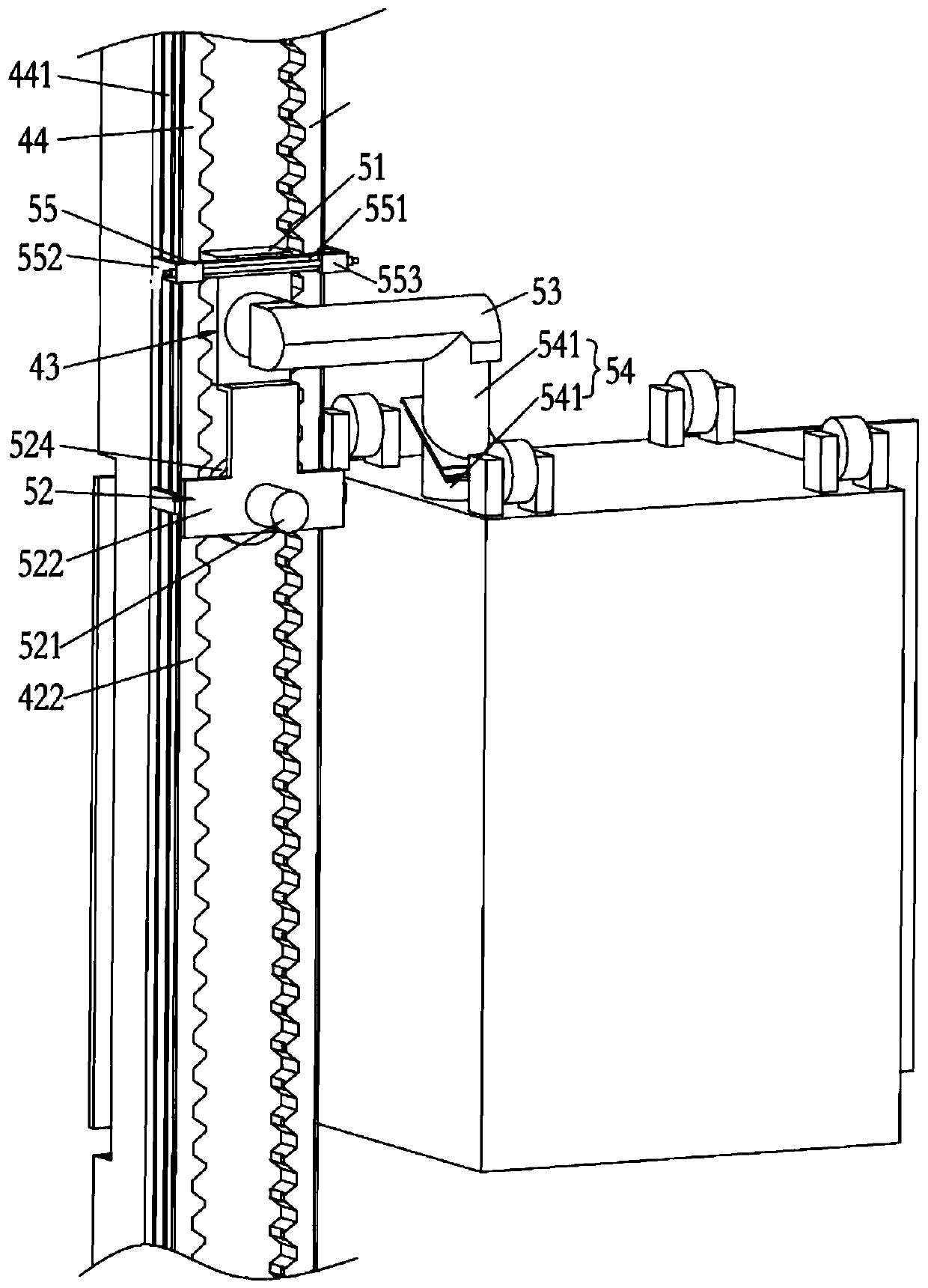 Elevator system with active air supply