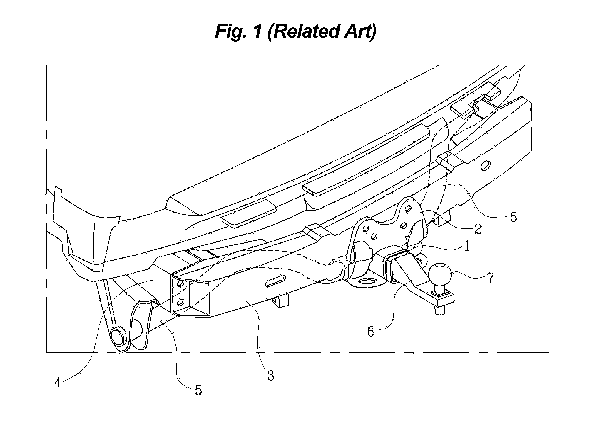 Hitch receiver apparatus for vehicle