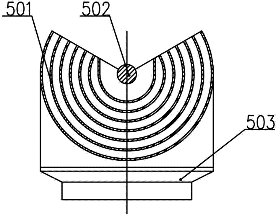 Sandstone aggregate production and detection device