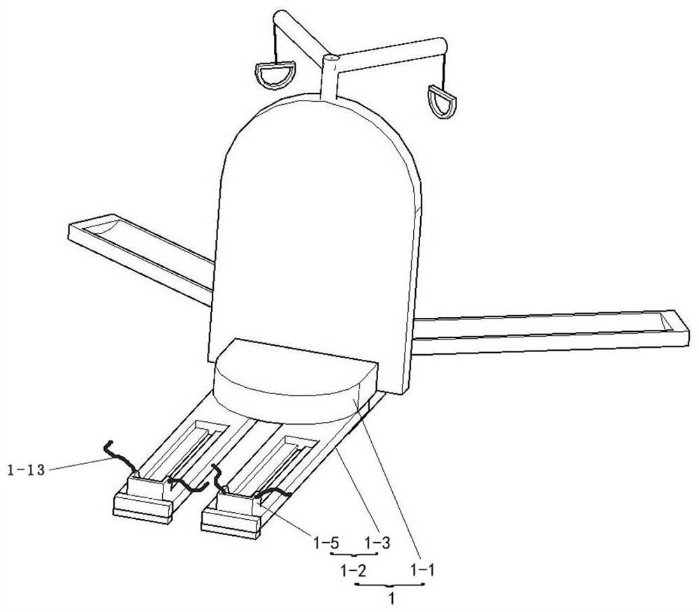 A two-person interactive leg muscle training device