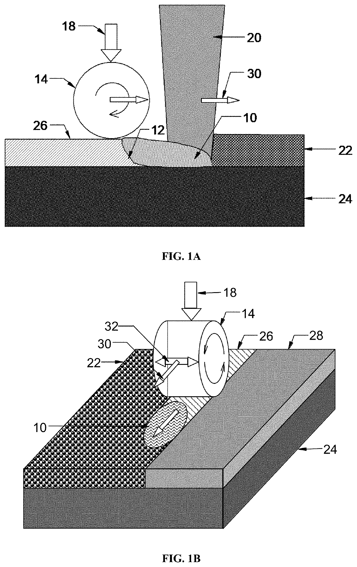 Methods of ultrasound assisted 3D printing and welding