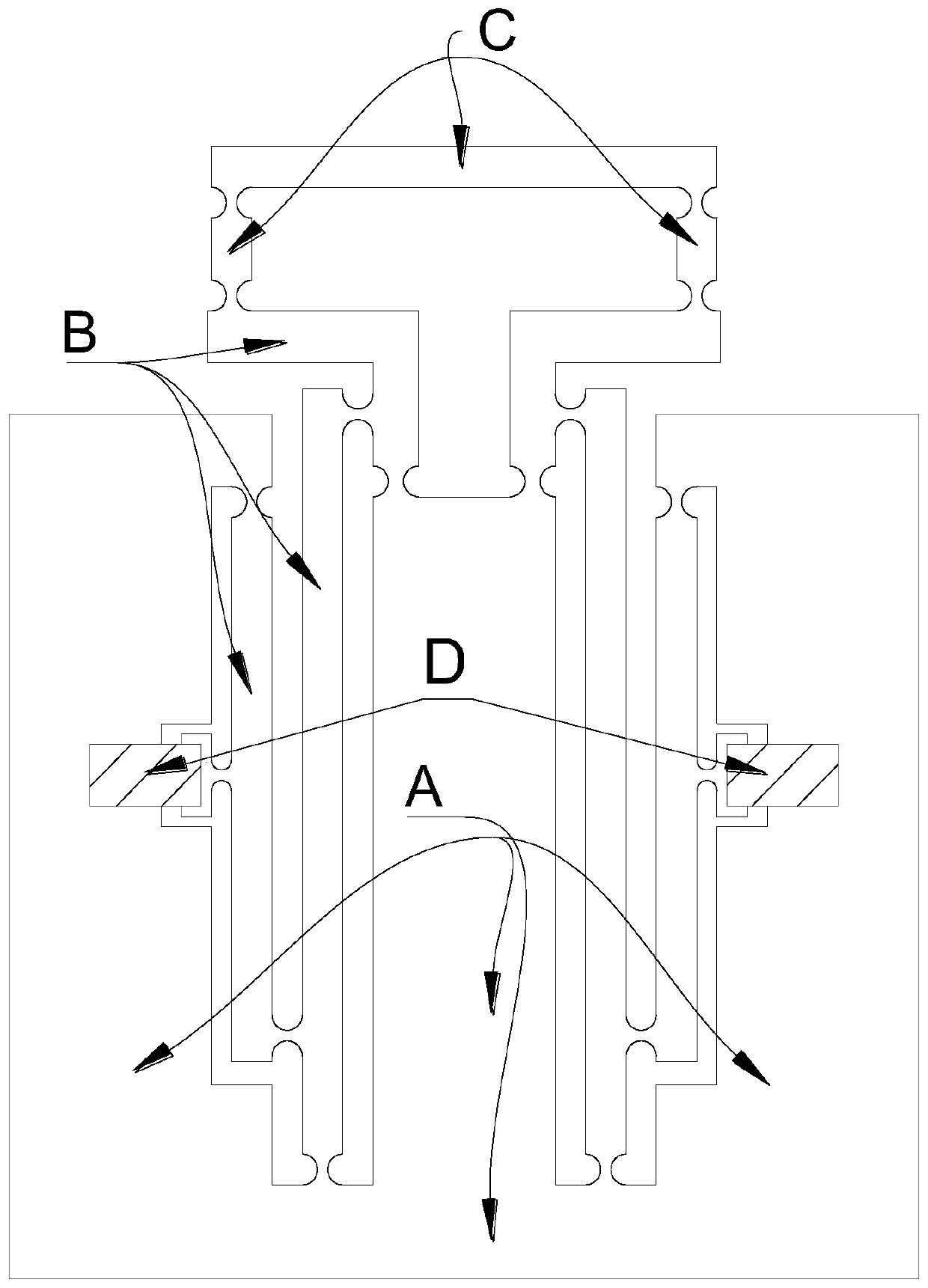 Full-flexible hinge micro-displacement amplification mechanism