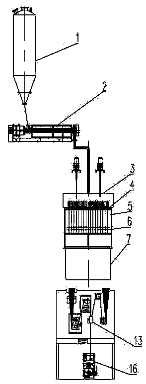 Production method of PLA (polylactic acid) differential shrinkage composite fiber