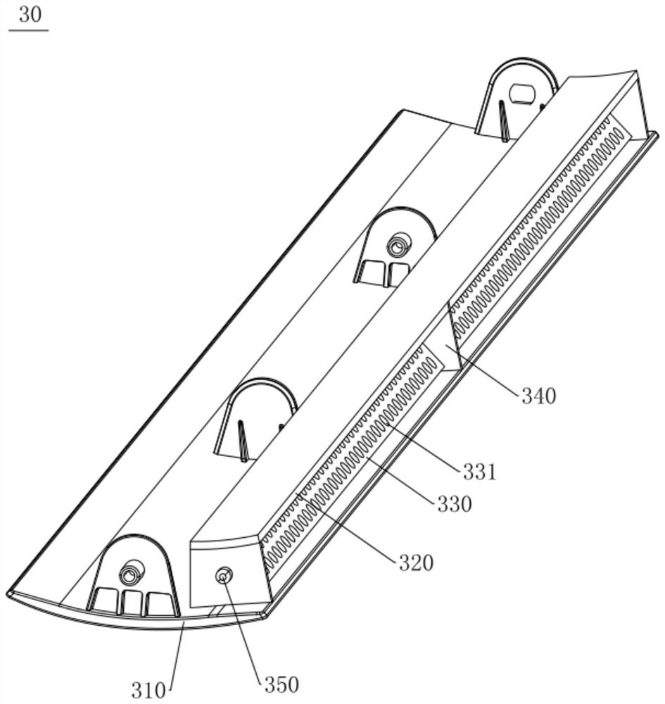 Air deflector assembly and indoor unit of air conditioner