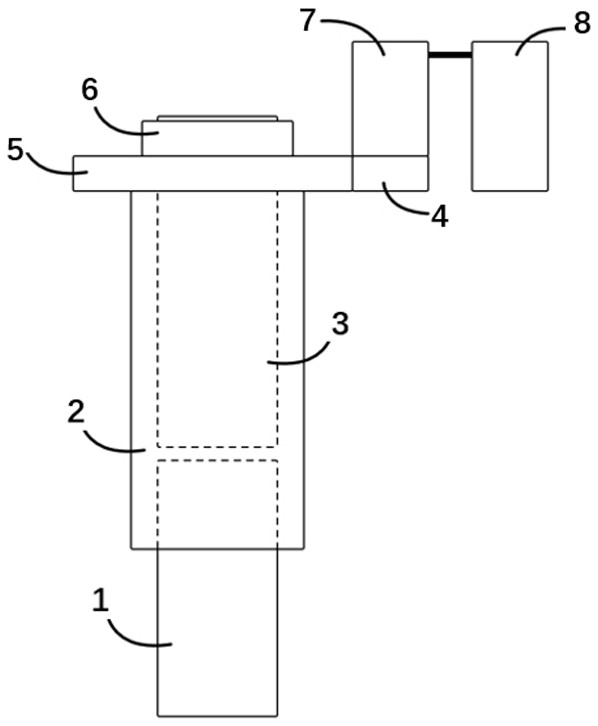 An automatic rotating device for inclinometer tube