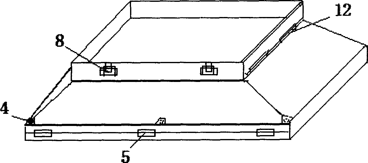 Combined piping guide filtering device