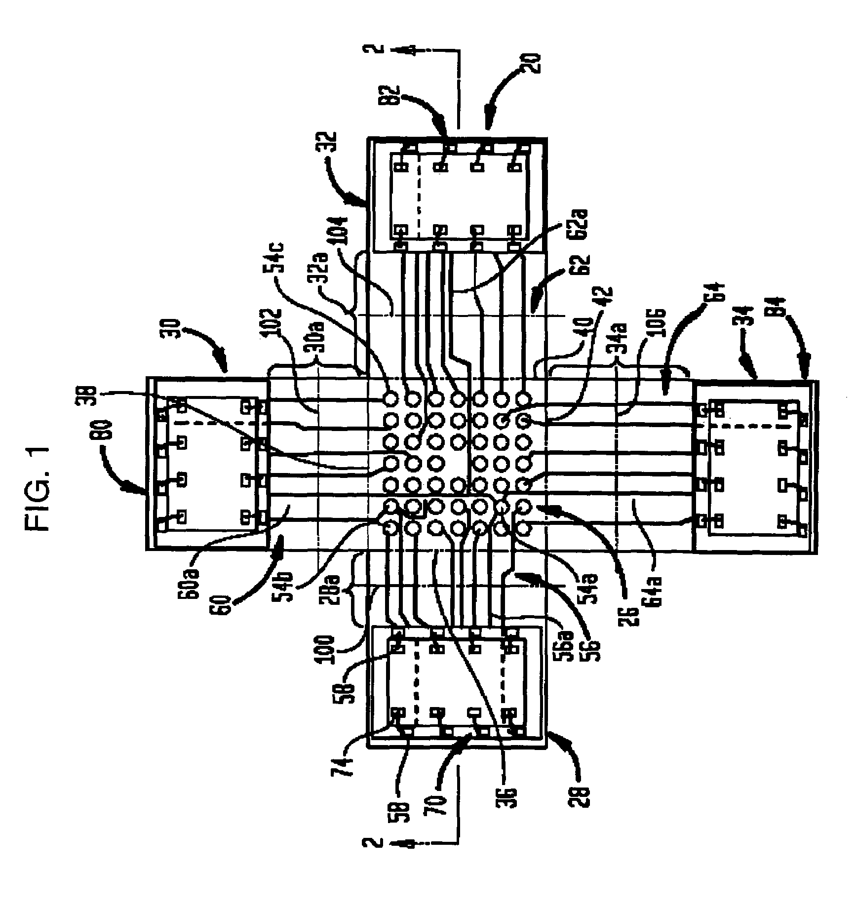 Assemblies having stacked semiconductor chips and methods of making same