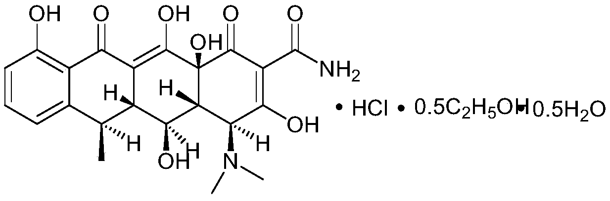 Refining method of doxycycline hydrochloride