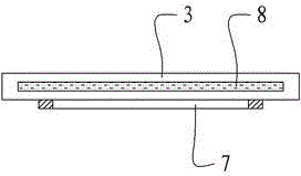 Round flow dividing damping floating valve tower disc