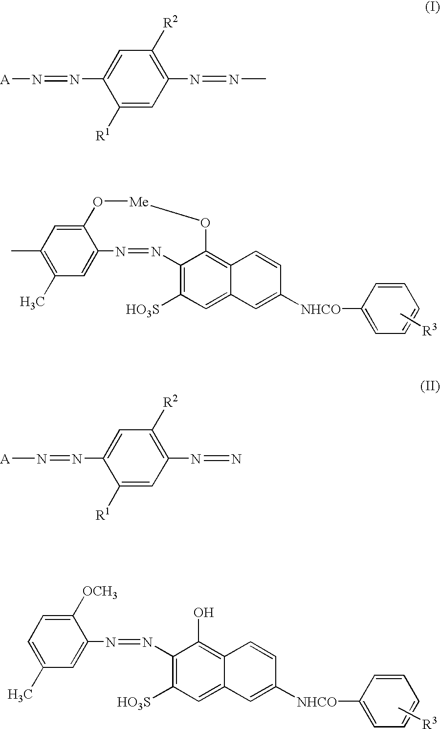 Poly-azo compound, and polarization film having said compound