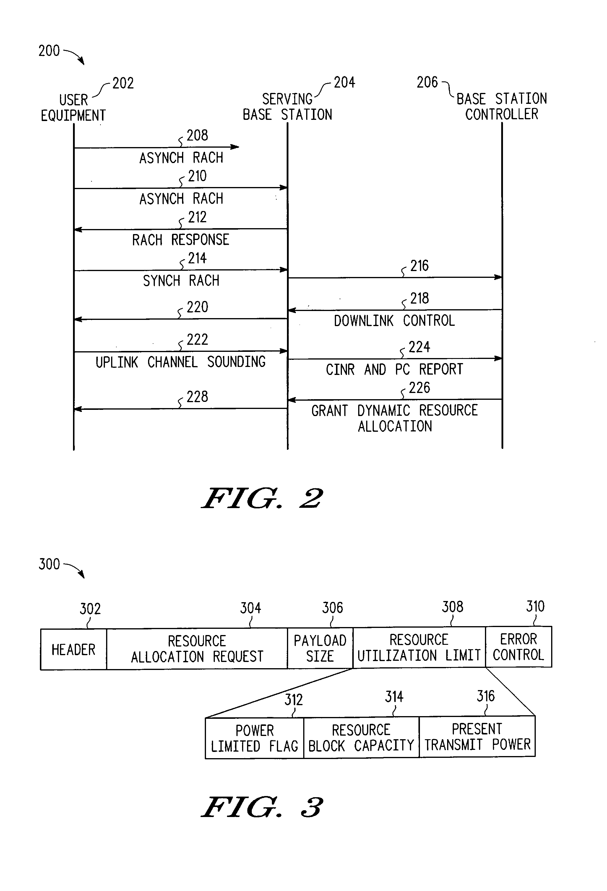 Resource allocation in a communication system