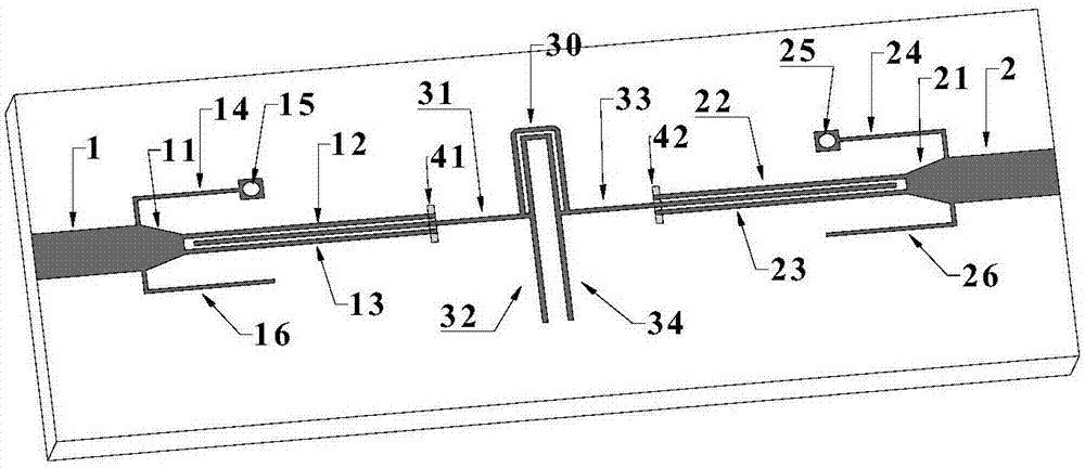 Microstrip ultra-wideband bandpass filter with good stopband characteristics