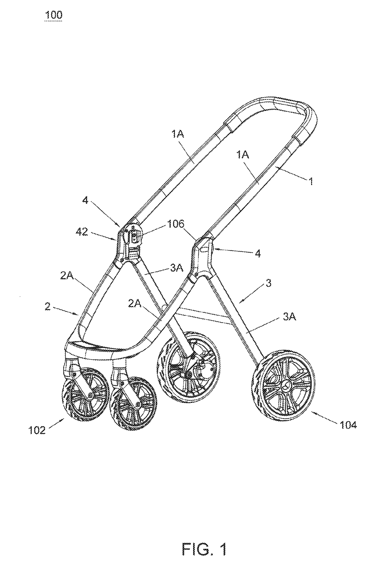 Child stroller apparatus