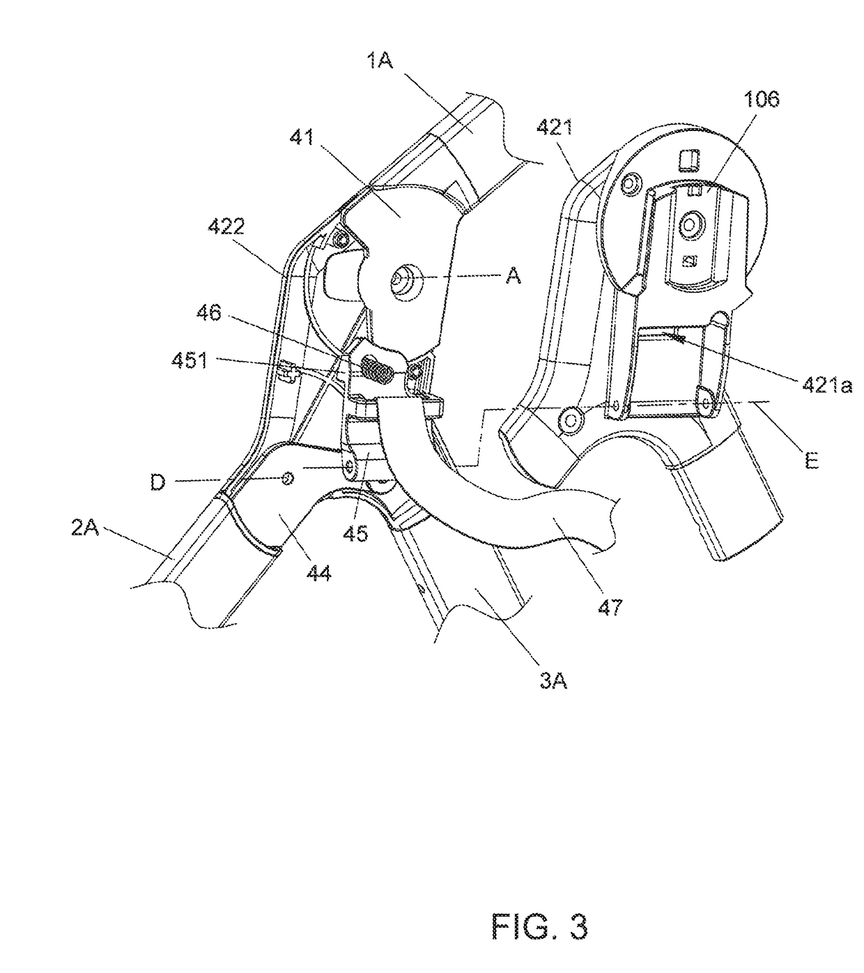 Child stroller apparatus