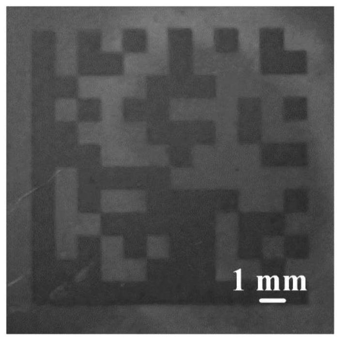 Method for preparing marking pattern on polyimide surface based on femtosecond laser processing