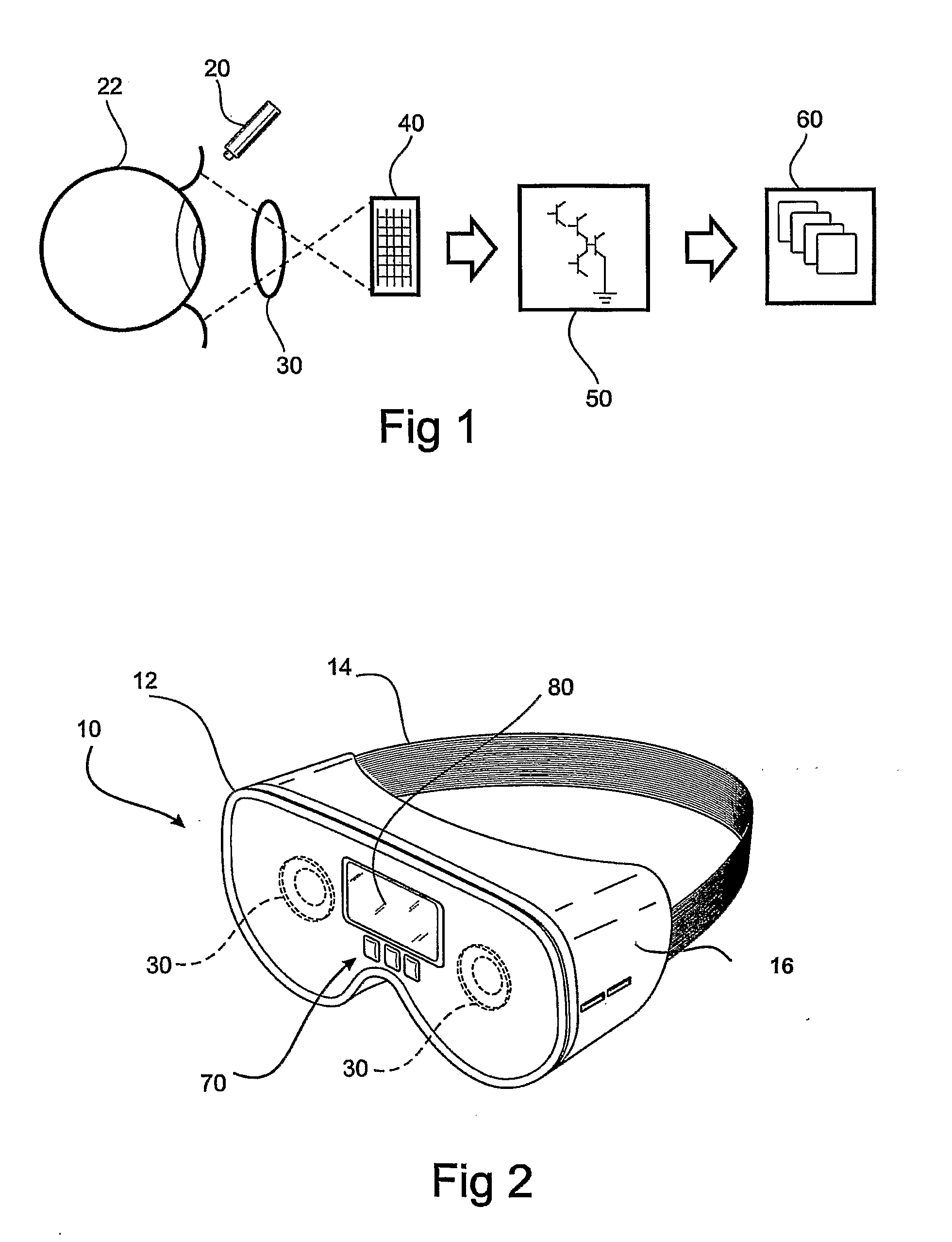 Portable eye monitoring device and methods for using the same