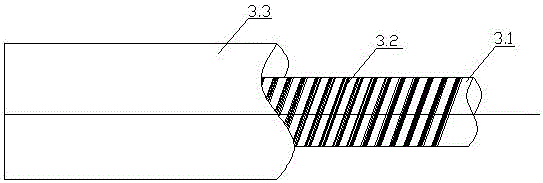 Clearly-layered wear-resistant high-color-fastness flame-retardant textile fabric