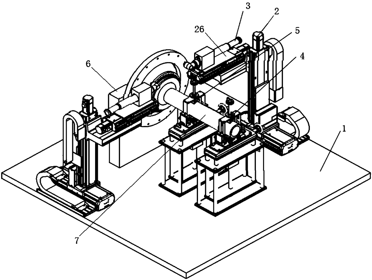 Automatic assembling system for rotor parts of rotary machine