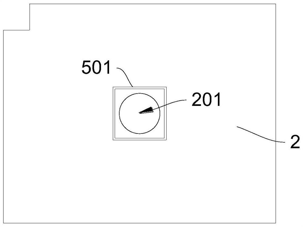 DPF carrier carbon deposition cleaning device