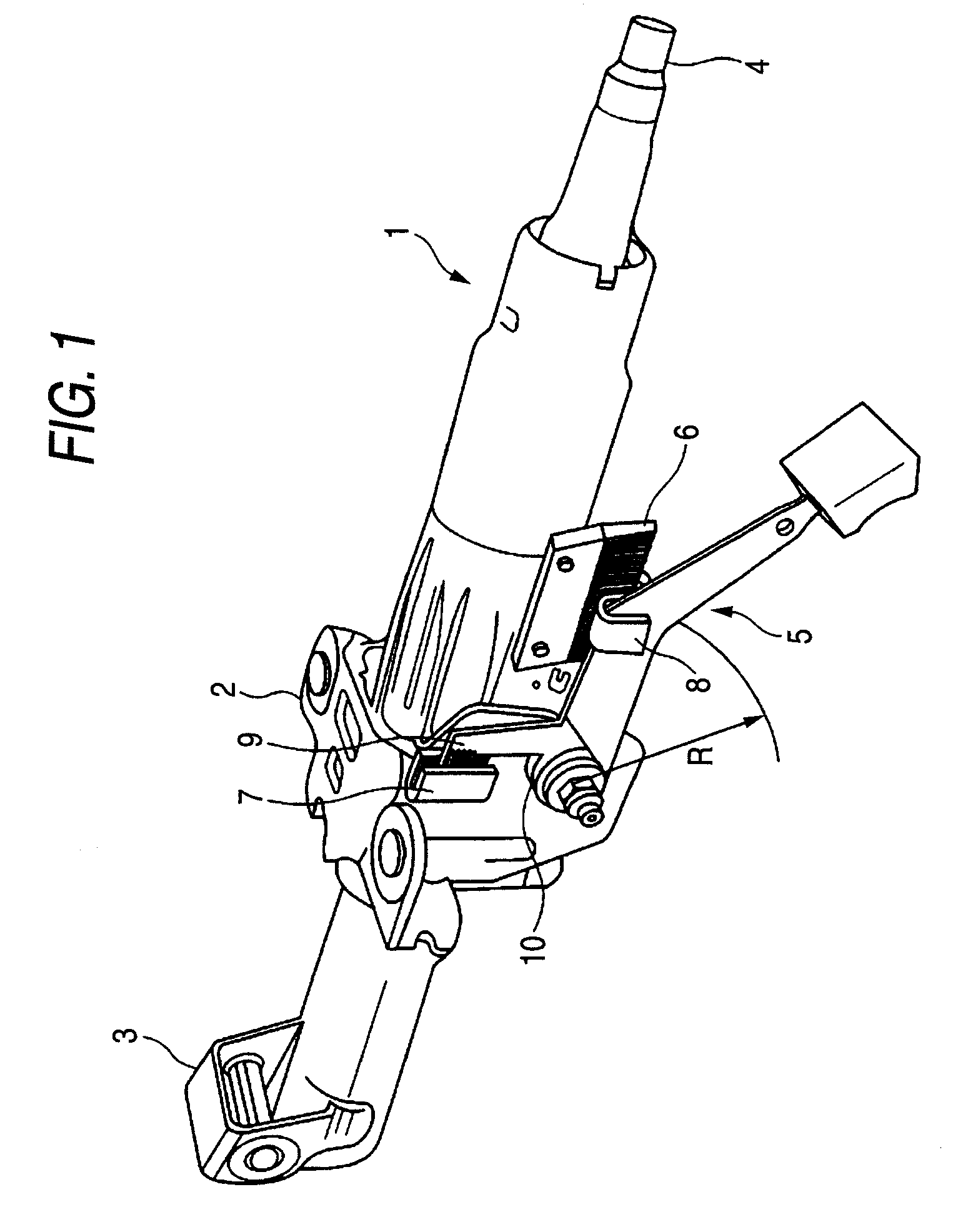 Steering column apparatus