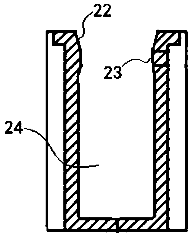 Deep cylinder piece high-thinning-rate deep drawing technology