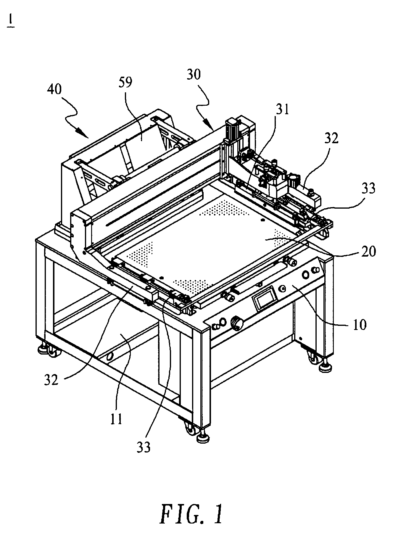 Two-bar linkage fast elevating apparatus for screen printing machine