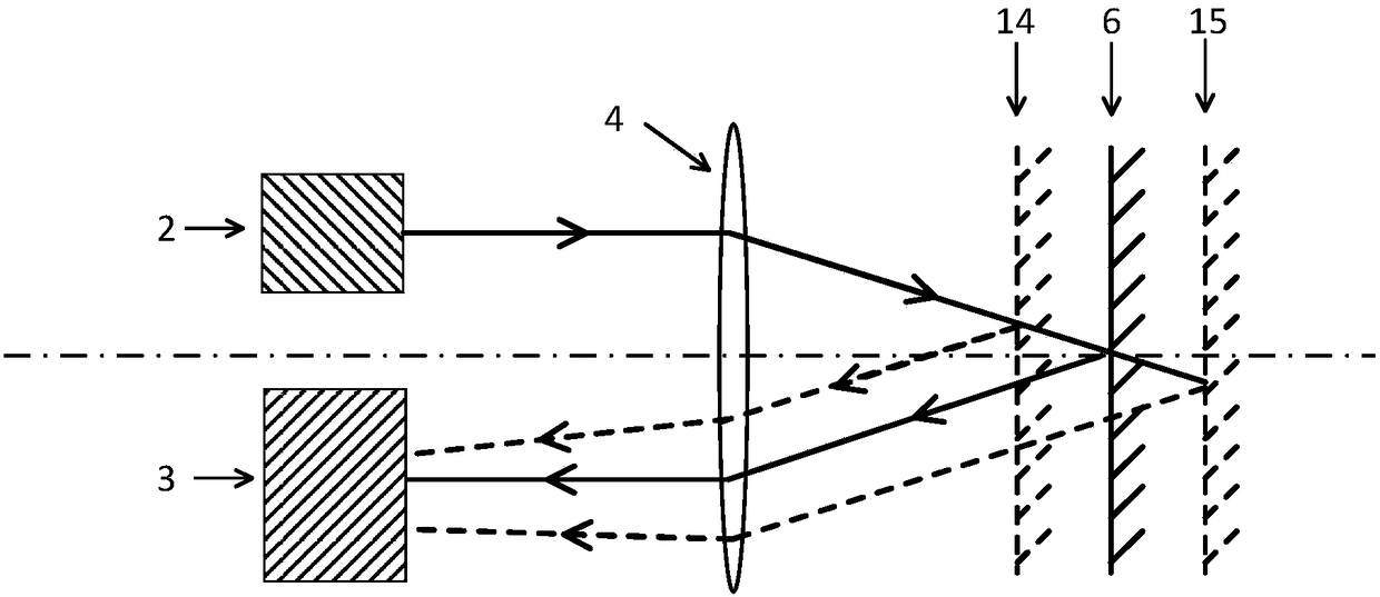 Optical-path sensitive-type accelerometer