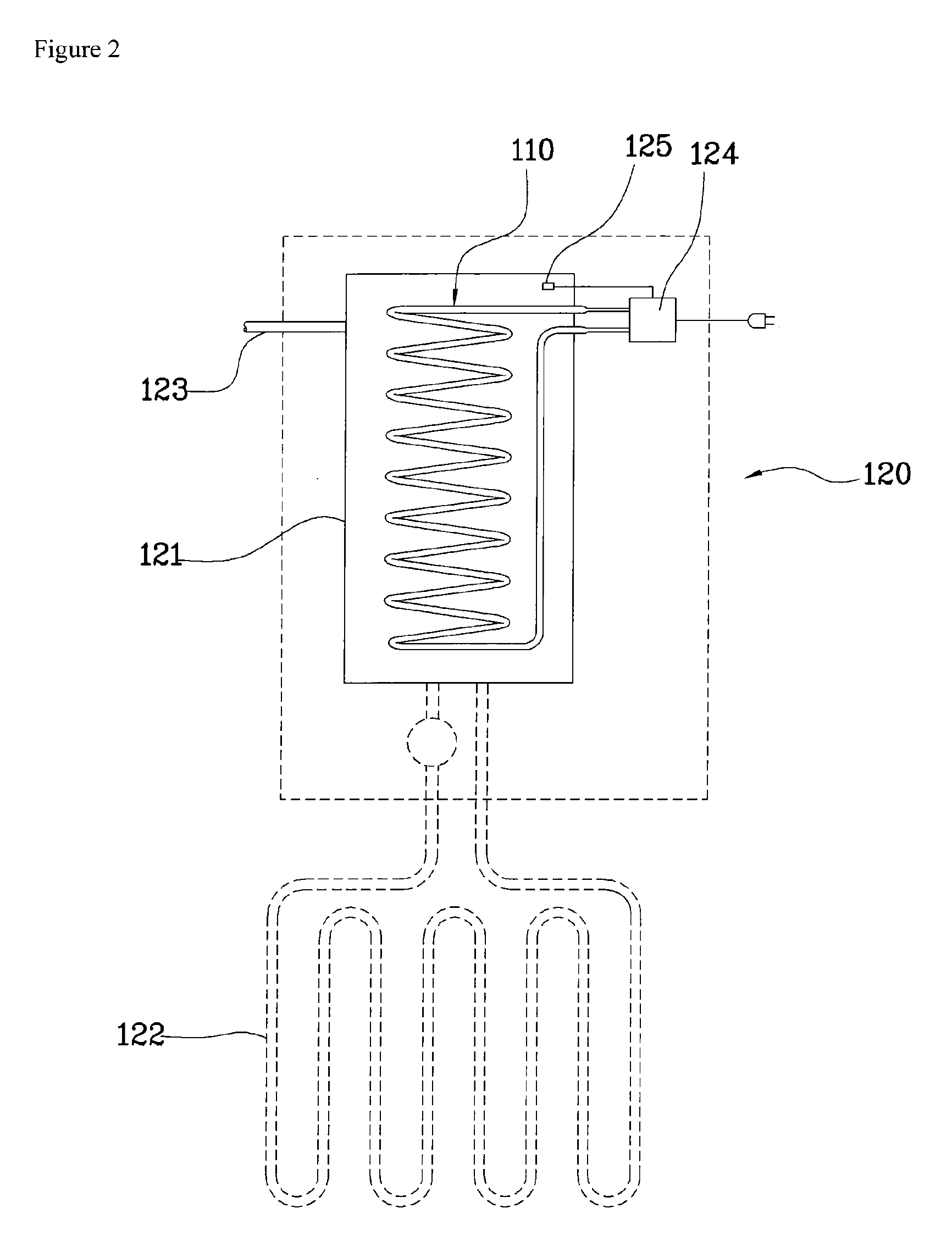 Carbon fiber heating source and heating system using the same