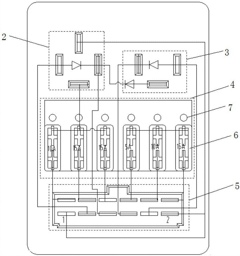 Auxiliary voltage adjusting device for charging of electric bus