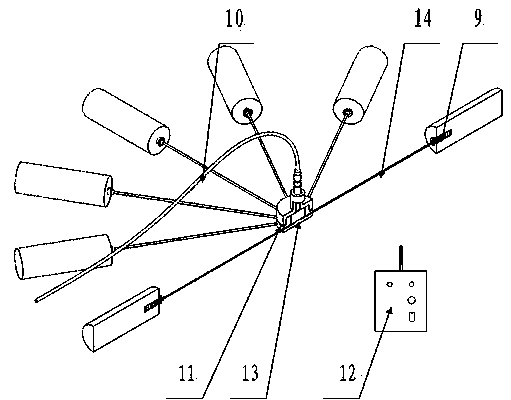 Dual-driver and driving method for large explosion wave simulation device