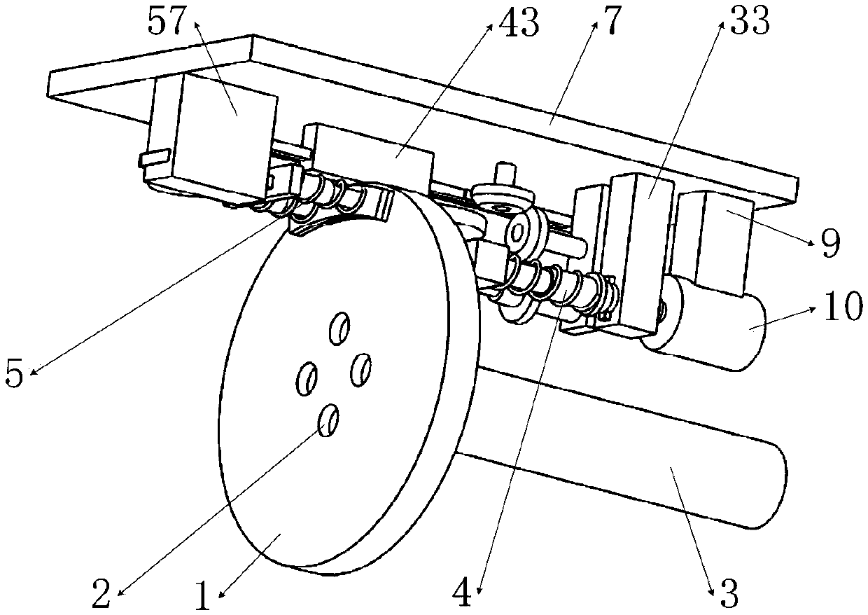 Braking system used for wheel type robot