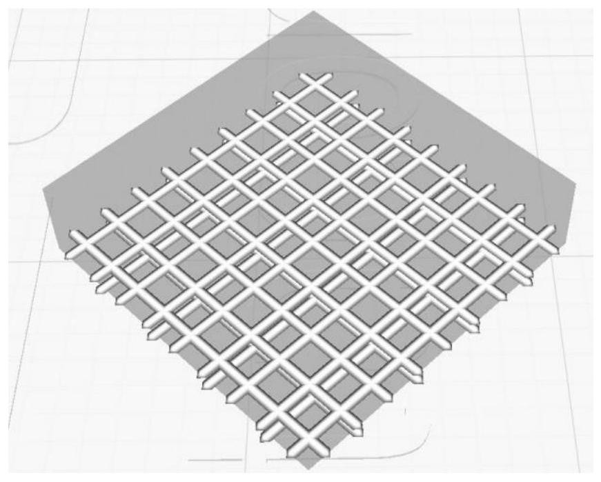 Method for preparing ceramic material through ultraviolet light beam synchronous curing assisted direct writing 3D printing