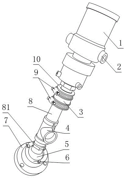 A flame detection device