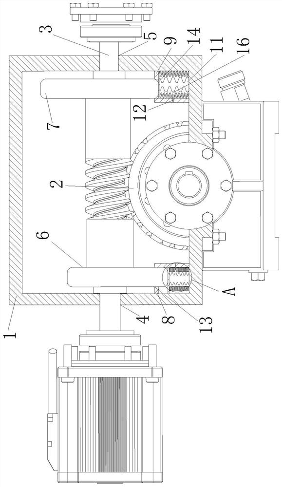 Precise worm and gear