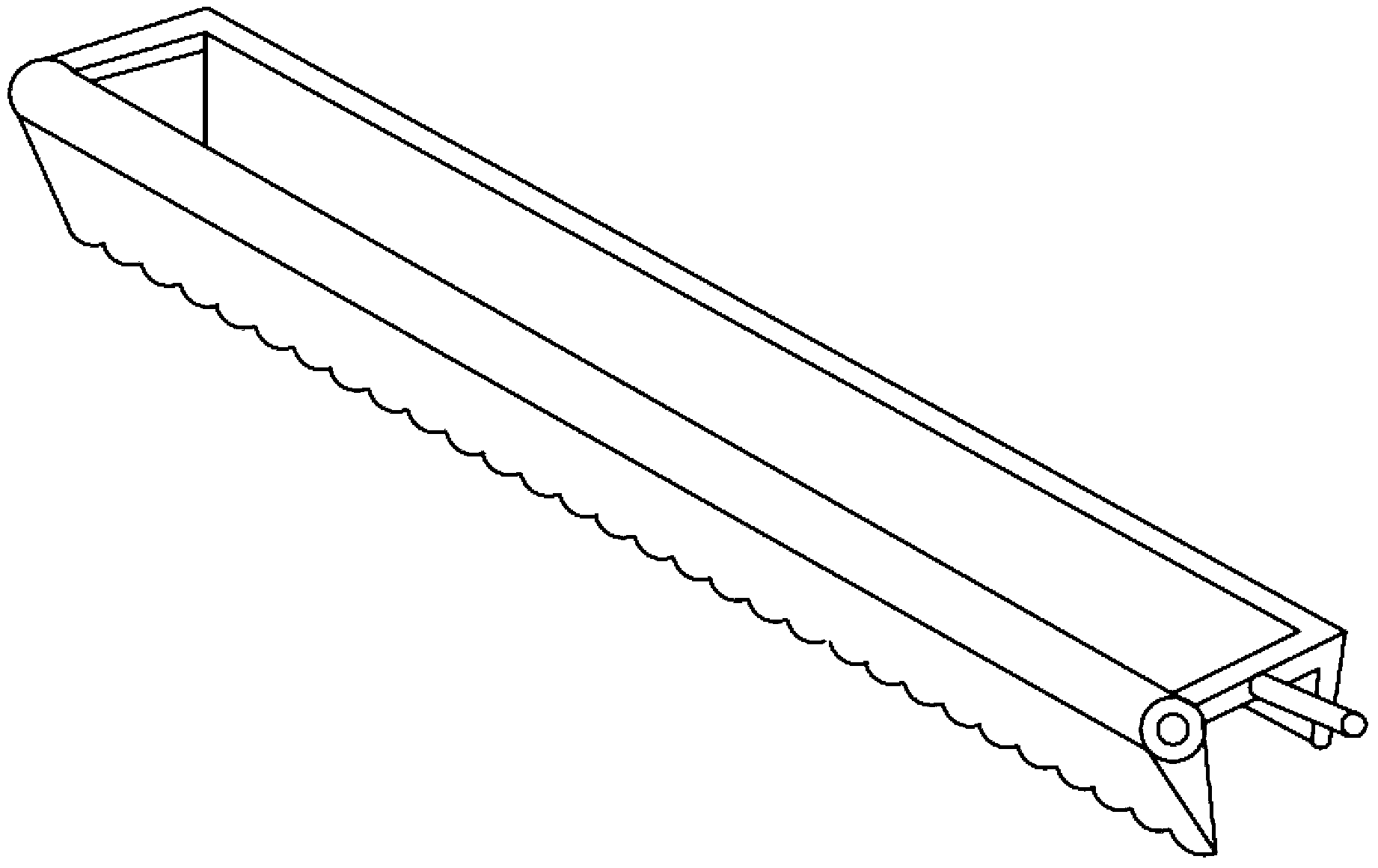 Novel efficient linear nozzle for electrostatic spinning