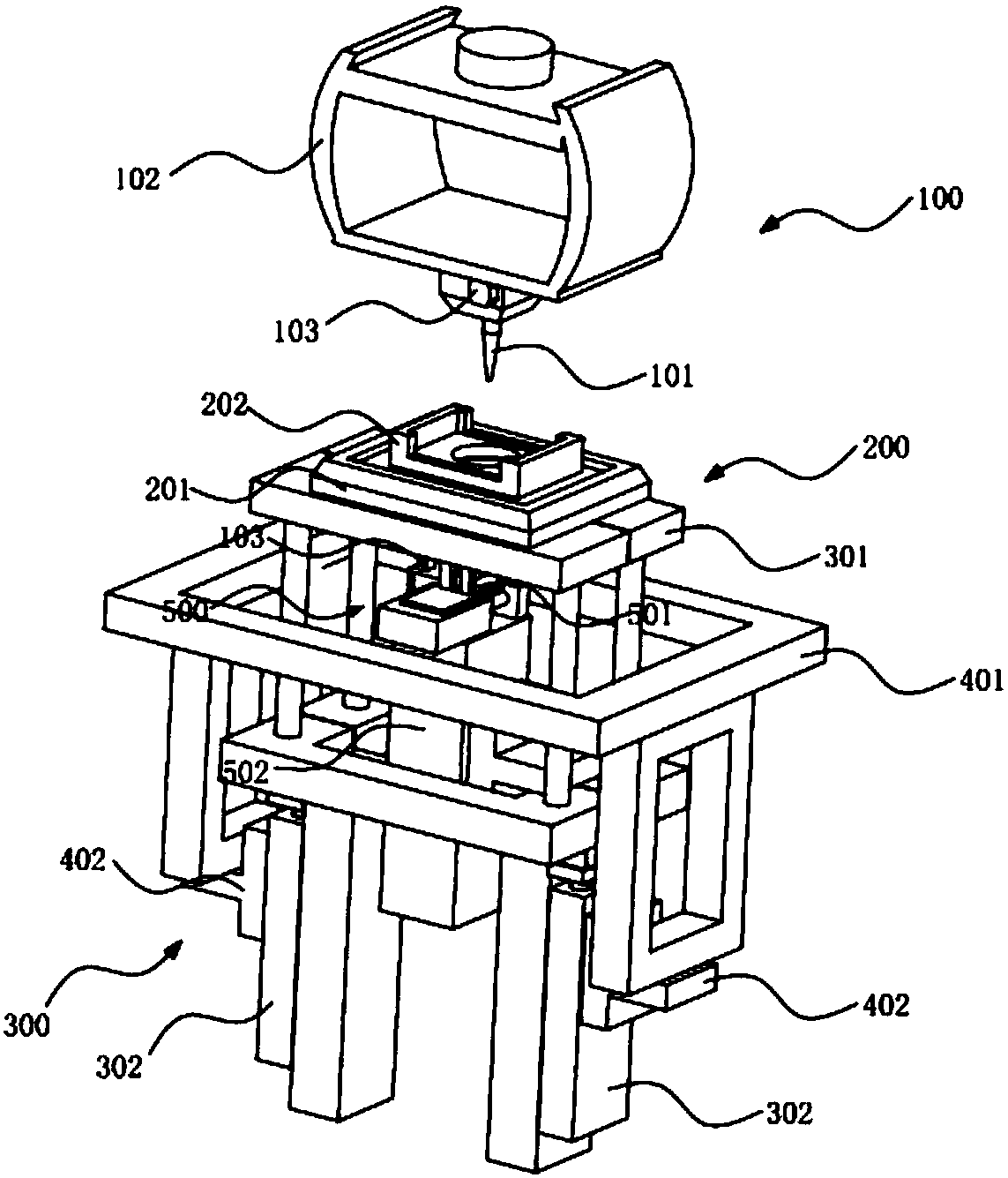 Device and method for detecting welding of automobile accessories