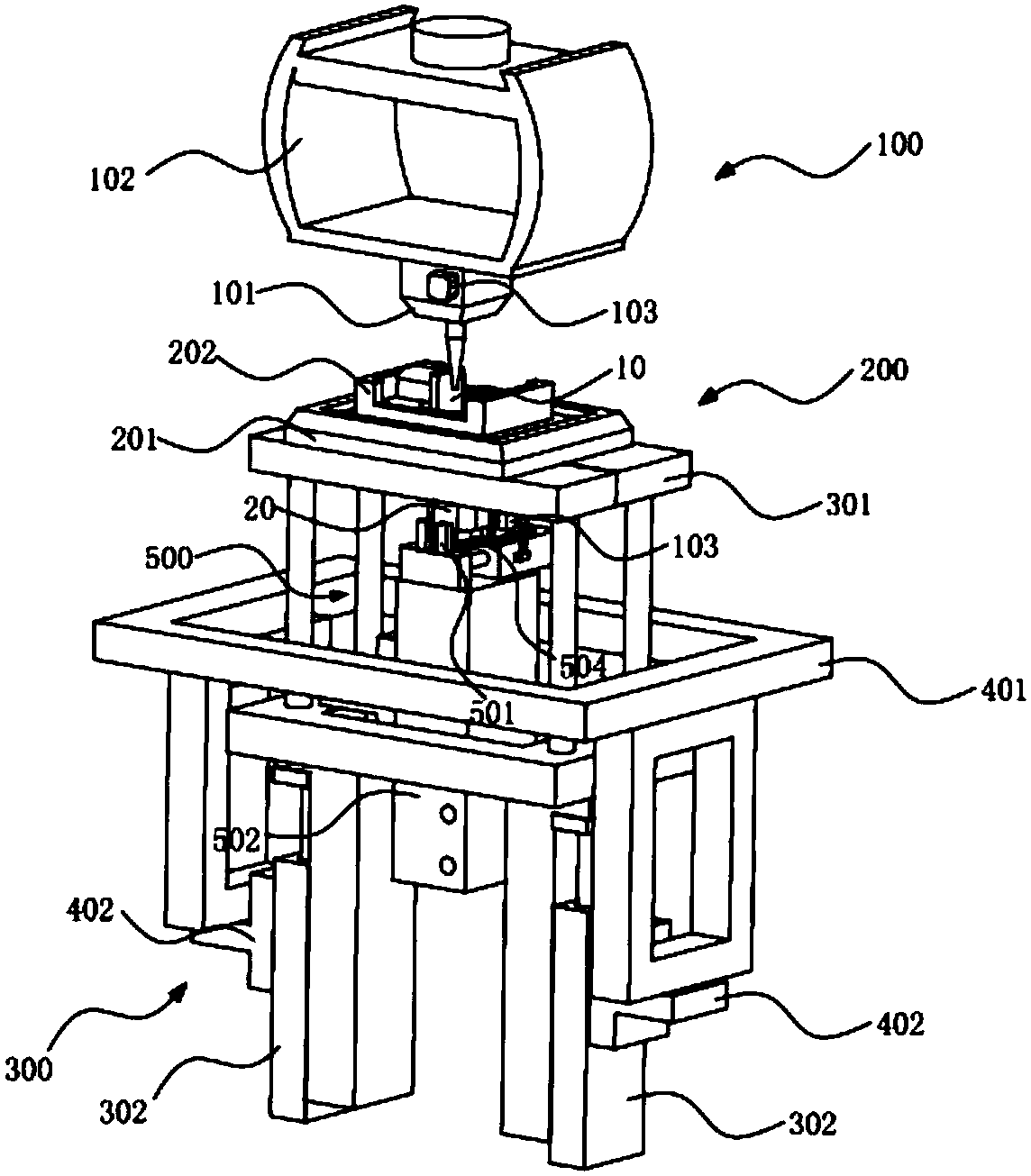 Device and method for detecting welding of automobile accessories