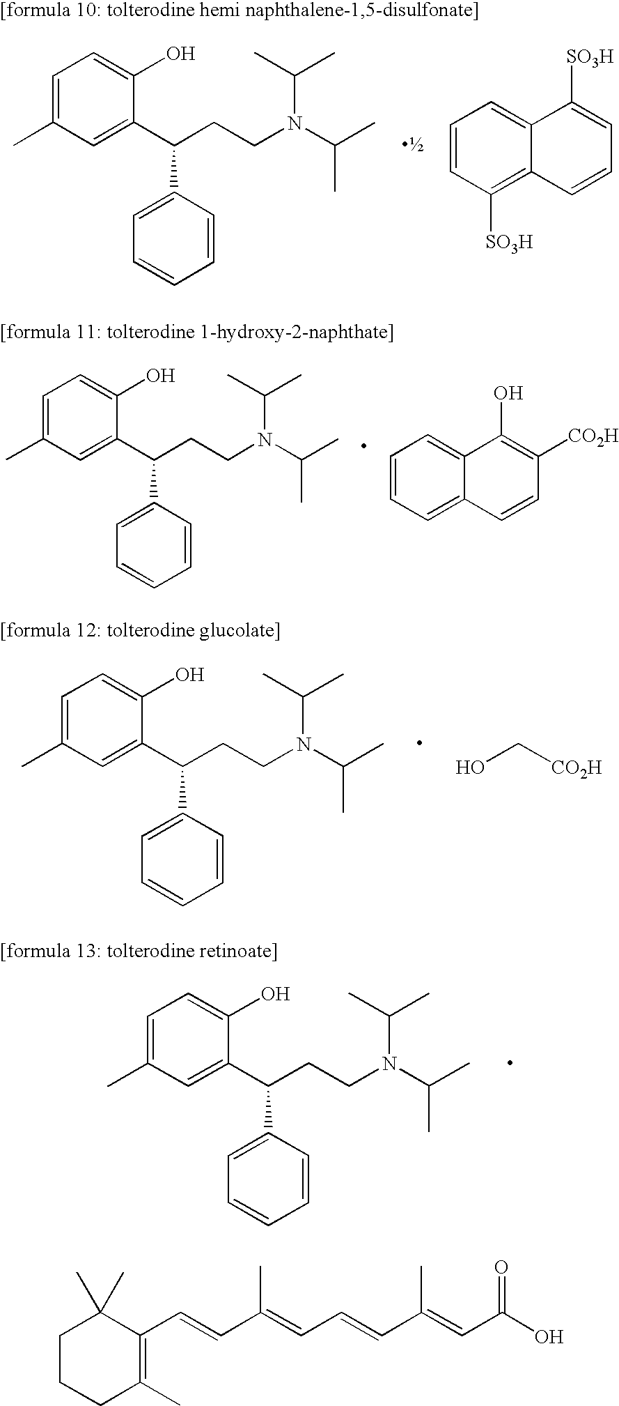 Acid salt of tolterodine having effective stability for transdermal drug delivery system