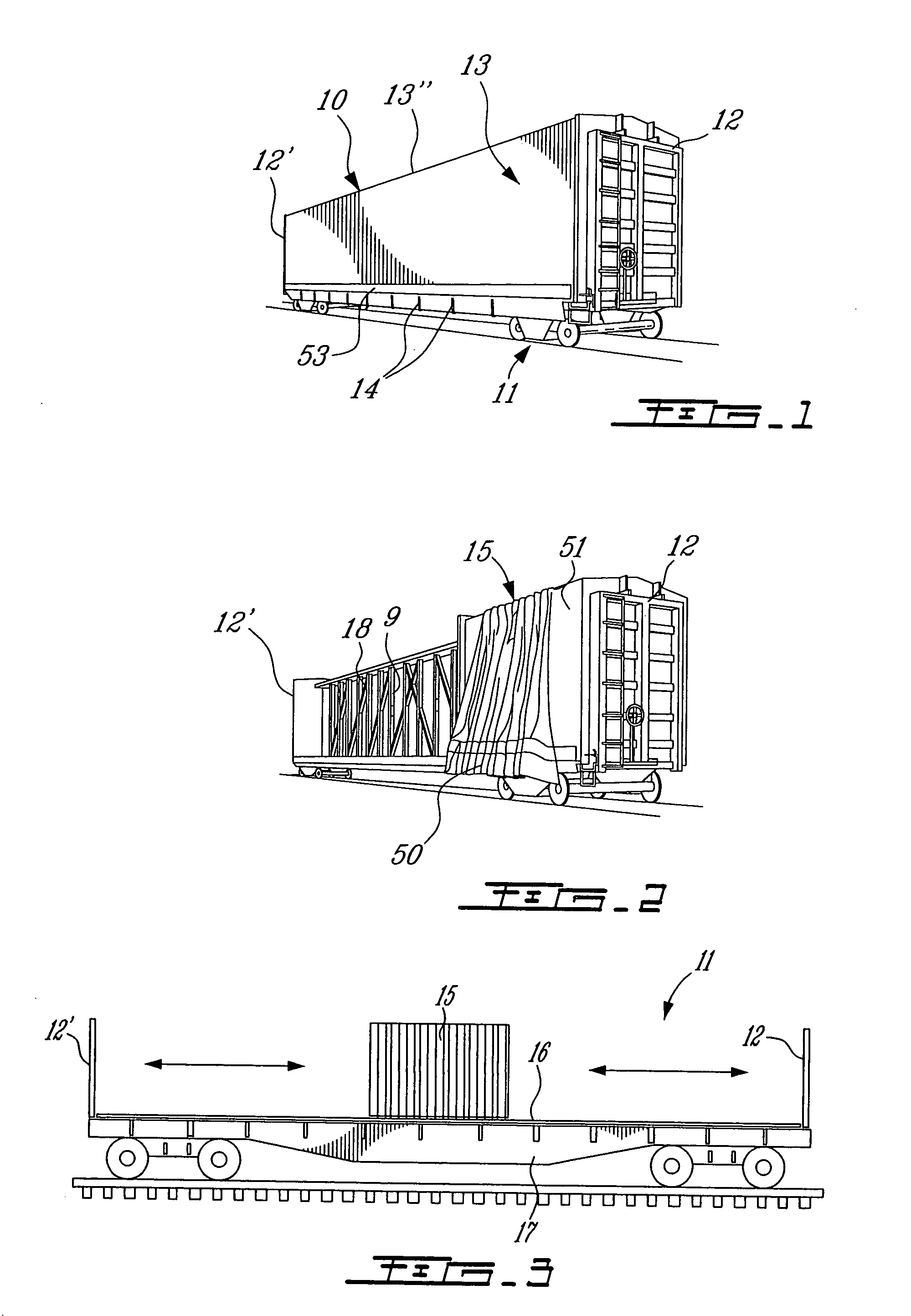 Slidable cover assembly for merchandise carrying vehicle platforms