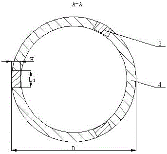 A kind of construction method of cage type space grid structure steel bar connector with cone